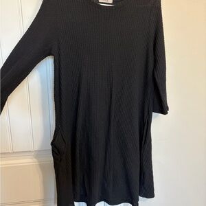 Cherish Black Knit Top with Branded Tag